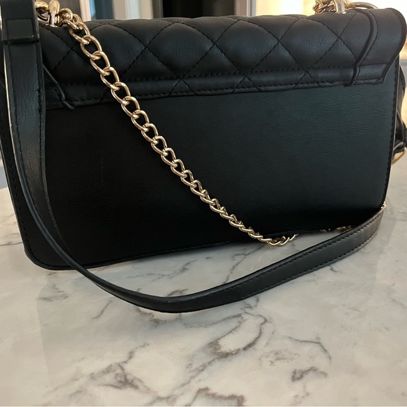 BADGLEY MISCHKA black Quilted leather crossbody with studs Used - Picture 6 of 8